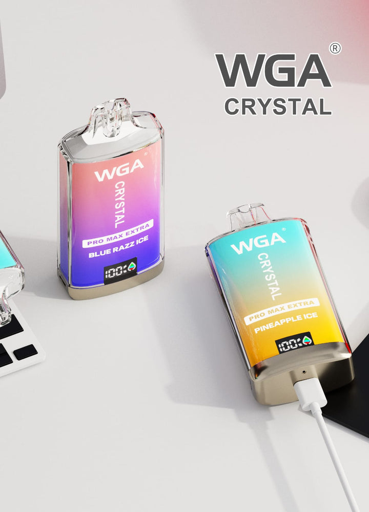 WGA Crystal Pro Max Extra 15k Puffs Disposable Vape Box of 10 - Vapingsupply