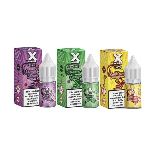 X Series 10ML Nic Salt (Pack of 10) - Vapingsupply