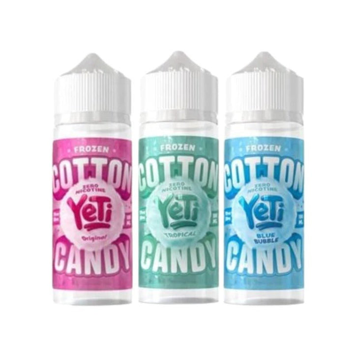 Yeti Cotton Candy 100ML Shortfill - Vapingsupply