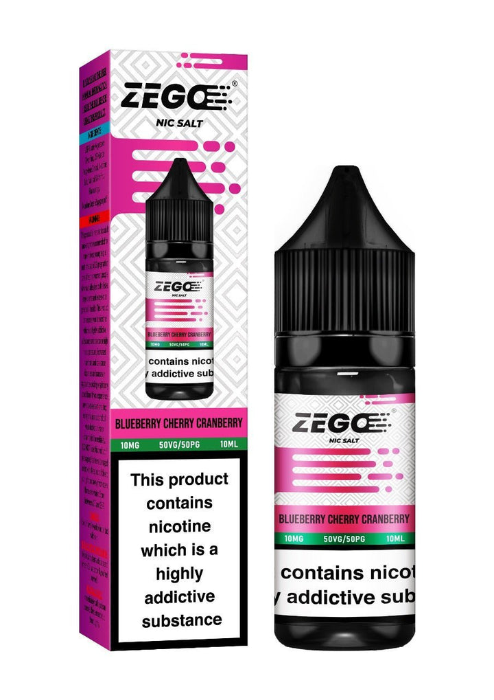 Zego Nic Salt 10ml E-Liquid - Box of 10 - Vapingsupply