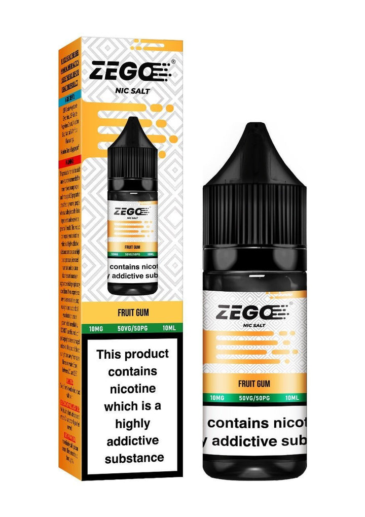 Zego Nic Salt 10ml E-Liquid - Box of 10 - Vapingsupply